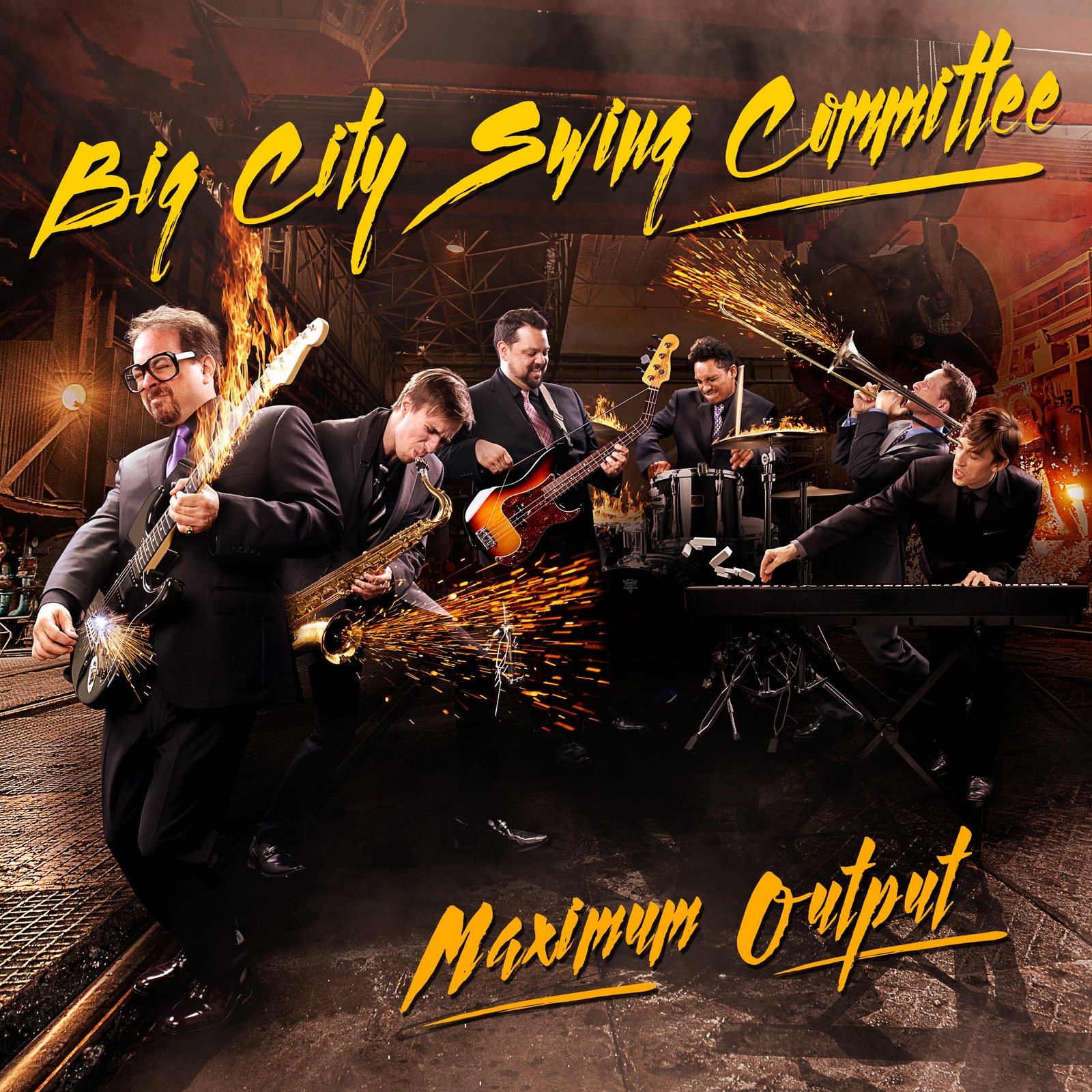 Big City Swing Committee Maximum Output Album Cover
