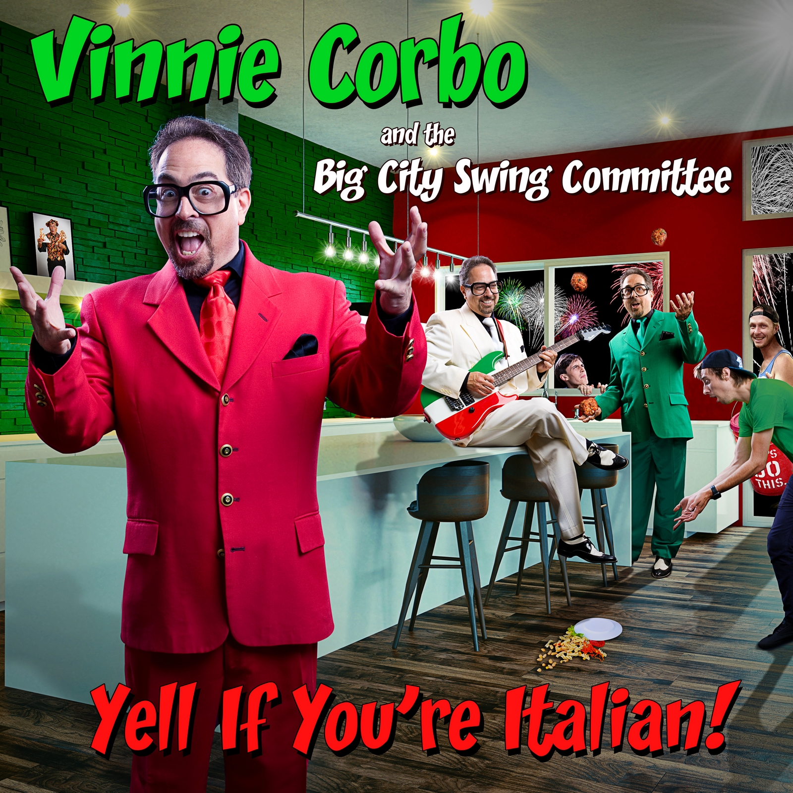 Vinnie Corbo Yell If You&apos;re Italian Album Cover